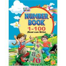 KID's GENIUS NUMBER BOOK 1-100 (READ CUM WRITE) learning cum practice 