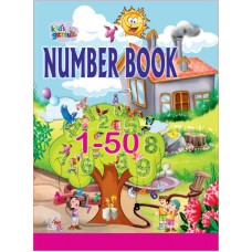KID's GENIUS NUMBER BOOK  1-50 ( PLAY WITH NUMBERS) with practice